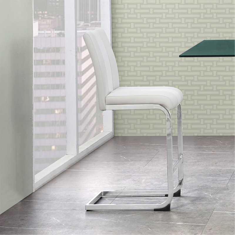 TABOURETS DE LIT BLANC ALTIS (ENSEMBLE DE 4)