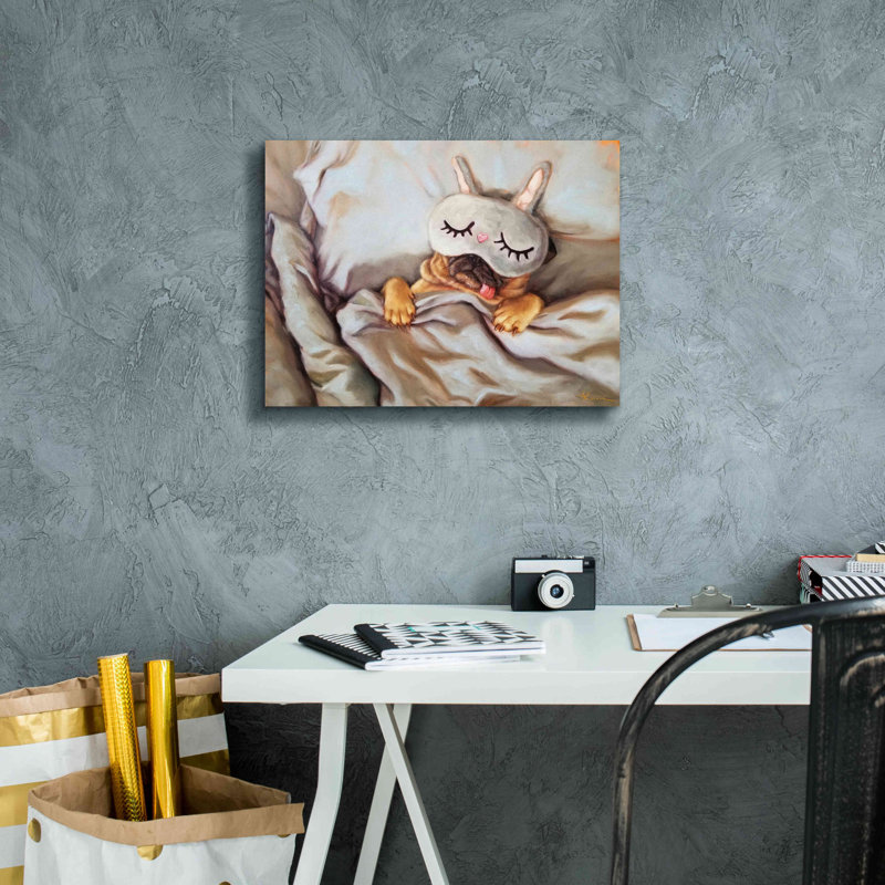 «Sleeping Beauty» par Lucia Heffernan, H 12 po x l 16 po x P 0,75 po