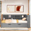 Lit de jour avec couchette Nelse, tablette de rangement et USB-106845422-106845423