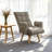 Rotatable Lounge Chair with Adjustable Backrest