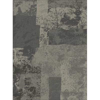 Tapis gris / noir touffeté Griego