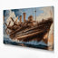Art mural sur toile gris