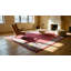 Hand Knotted Wool Area Rug in Pink