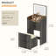 Dressing Table with Mirror-1758822719