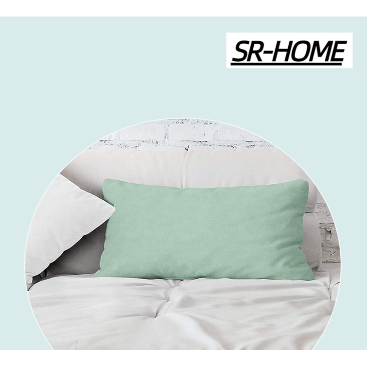 SR-HOME Geometric Cotton Thick N Thin Pillow Cover