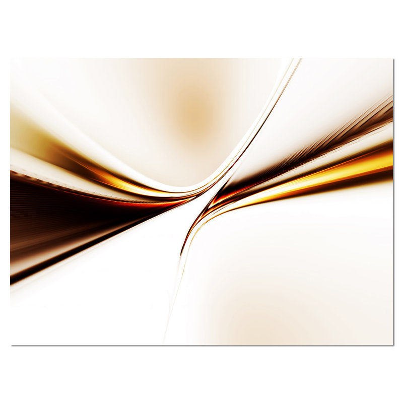 « dynamic golden ondulations », impression sur toile tendue, H 8 po x l 12 po x P 1 po