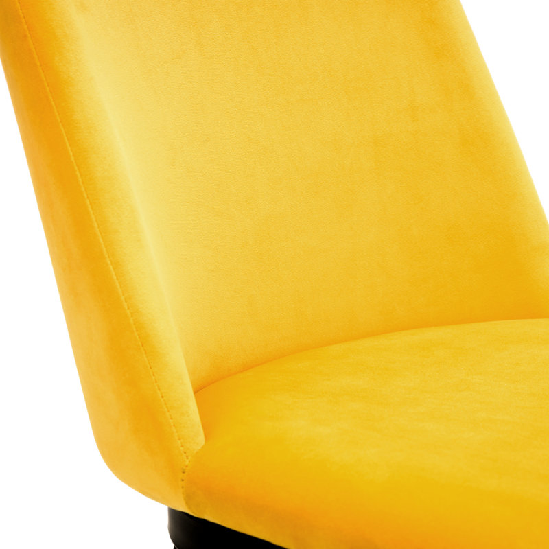 Gerson 4 - Person Dining Set, Yellow
