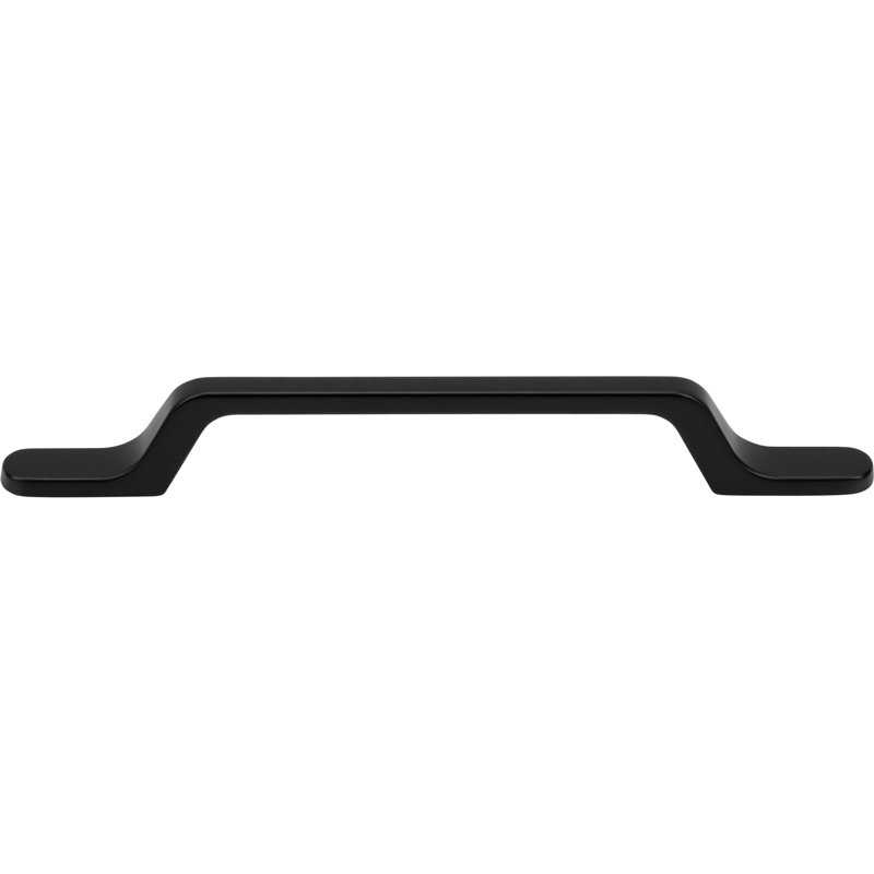Rounded 5 1/16" Center Arch Pull Multipack, Matte Black