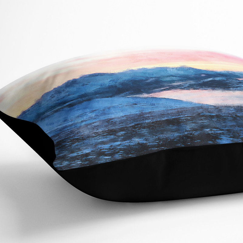 Square Cushion, Black, 40cm H x 40cm W x 15cm D