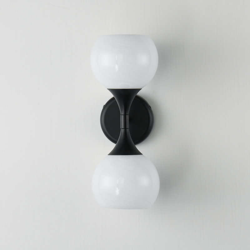 Neve-Wall Sconce, Black