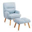 Fauteuil d'appoint avec repose-pieds Deeda-441211537
