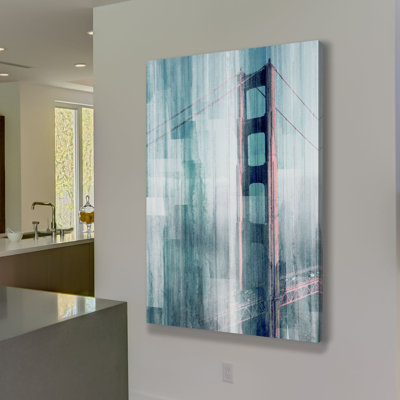 «Golden Gate» par Parvez Taj, reproduction d'art sur toile tendue