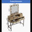 Meuble-lavabo lumineux 39,37 "avec miroir Hollywood
