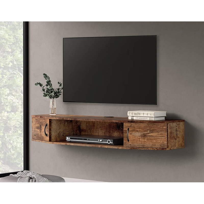 Meuble télé Merliah, Brun
