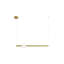 1 - Light Gold LED Sphere Pendant
