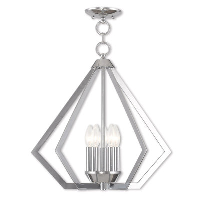 5 - Light Dimmable Cage Chandelier
