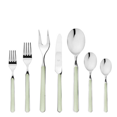 Fantasia Flatware Set - 32 Pieces - Sage