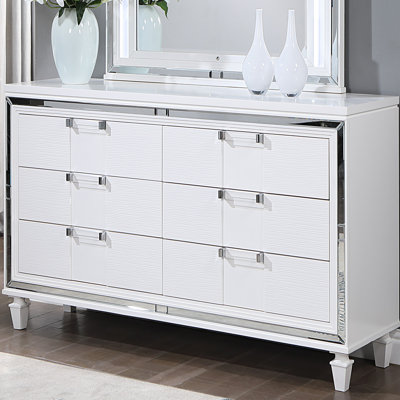 Genoa C274A61AC0AF4E16818C13BD3A7ACE6F Dresser , Sparkling White