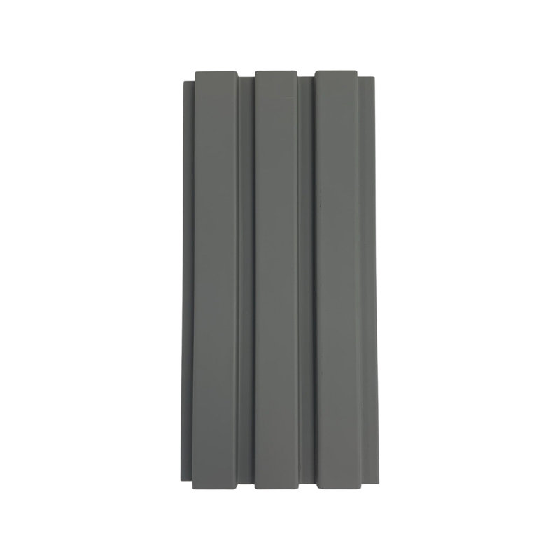 Panneau mural 3D 4,76 po x 110,24 po, Gris intemporel