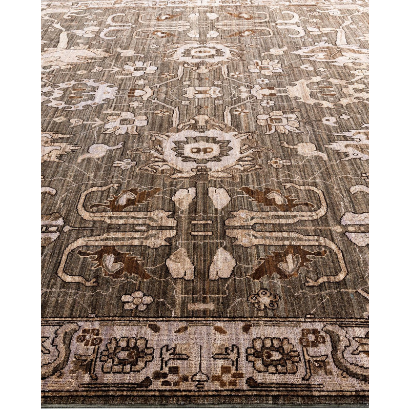Serapi One-of-a-Kind 8' 2" X 9' 8" Hand Knotted Area Rug