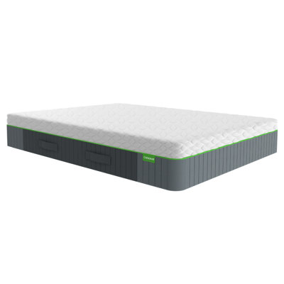 Cariloha Medium-Soft Resort Mattress - Viscose Memory Foam - Twin Extra Long - 12" - White