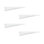 Support de tablette blanc ShelfTrack 12 po x 0,5 po
