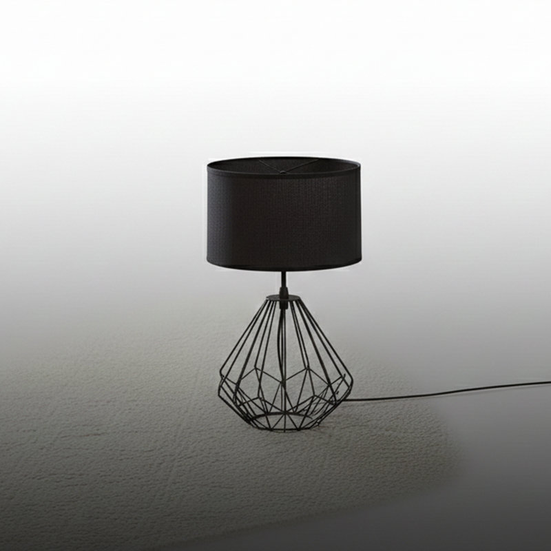 Lampe de table Valerius, Encre, Encre