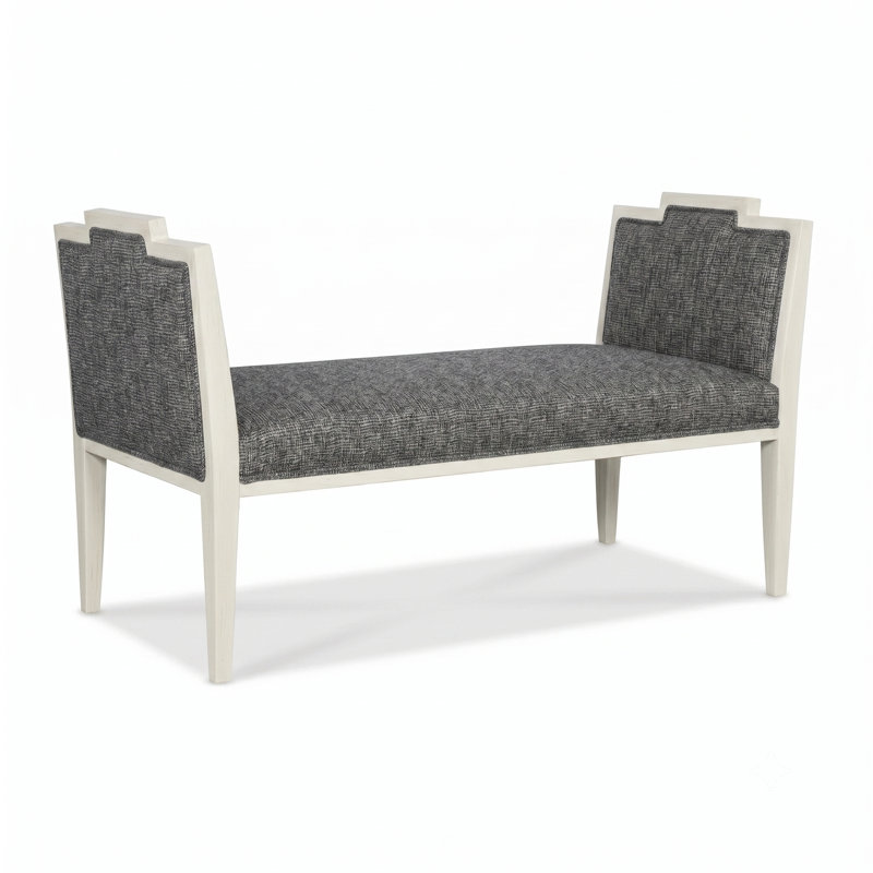 Bessinger Upholstered Bench, Selena Sapphire