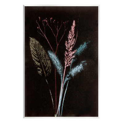 Country Reeds Impressions Wall Plaque Art by Pernille Folcarelli