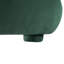 Lit moelleux en velours vert foncé: texture luxueuse et légère, ajoutant une atmosphère haut de gamme à la chambre à coucher-1614868331