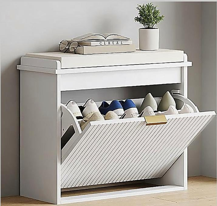Banc de rangement pour chaussures, banc d'entrée, armoire à chaussures