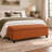  50.9" Faux Leather Upholstered Storage Bench-1241990453