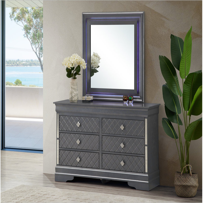 Commode Verona G6702-D, Noir