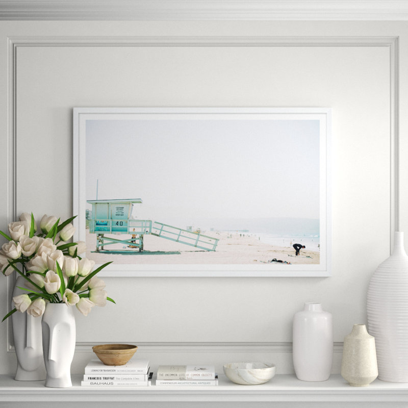Lifeguard Station Giclee Print