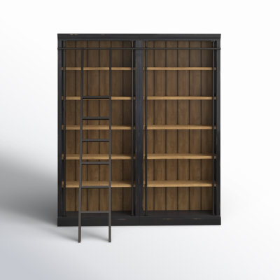 Lorna 80" Pine Bookcase