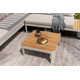 Brix Teak Patio Coffee Table