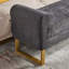 Banc ottoman moderne et luxueux avec rangement