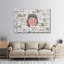 Typographie de l'aviation - reproduction sur toile tendue-812667978