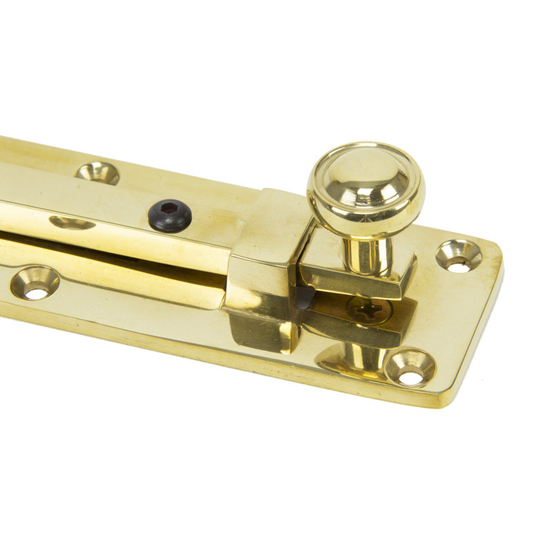 Universal Bolt,  Polished Brass