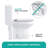 Dual-Flush Round One-Piece Toilet (Seat Included)-39849739