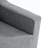 Bronnen Big And Wide Upholstered Striped Gray Cushion Swivel Armchair with Removable Back and Seat Cushion-119558471