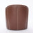29'' Genuine Leather Swivel Barrel Chair-120347410
