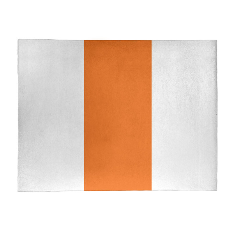 Tapis de zone orange, Rectangle 8 pi x 10 pi
