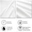 Polyester - tapisserie en fleurs blanche et mauve en hiver I-991742912