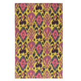 Flatweave Wool Ikat Area Rug in Multi