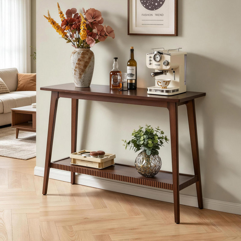 Console en bois massif