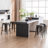 Counter Stool with Metal Frame, Backless Stackable Bar Stool-1844377921