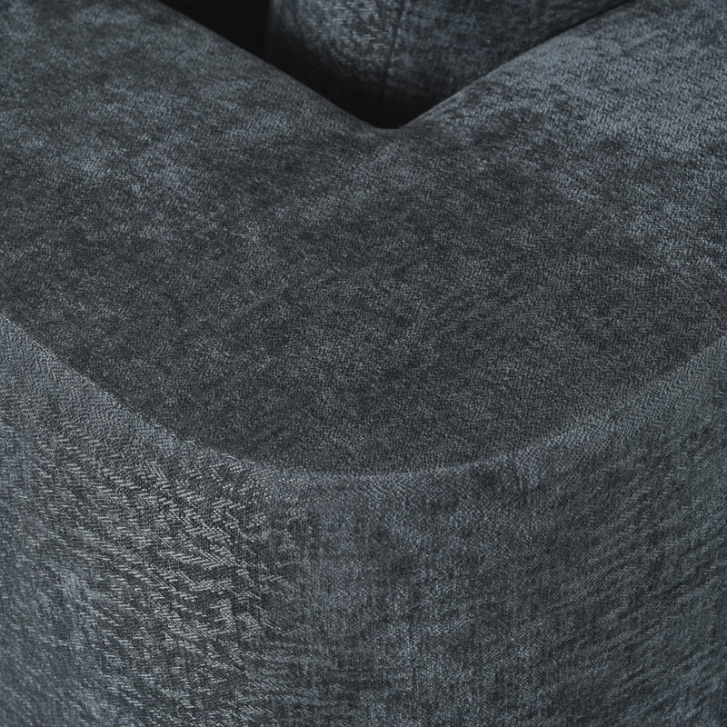 Canapé modulaire Boneless, Polyester gris