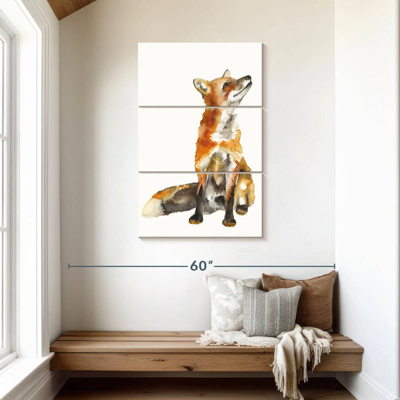 Brampt Sly Fox I, 45" H x 28" W