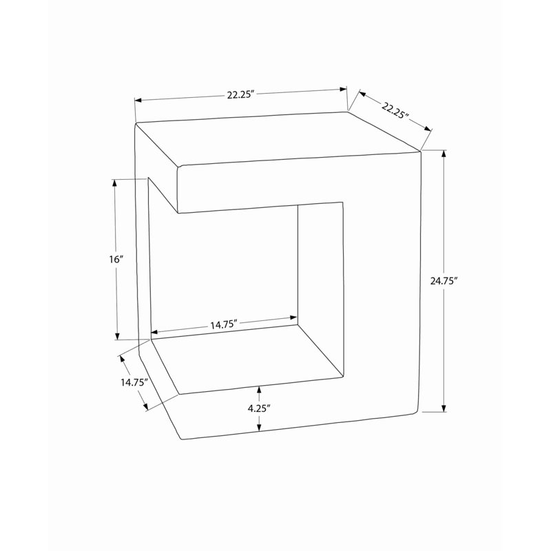 Table de bout Modern